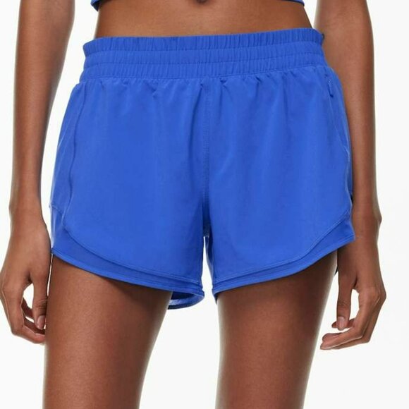 Aritzia MoveTech Legacy Hi-Rise 2.5" Shorts Blue Size 4 - Picture 1 of 15